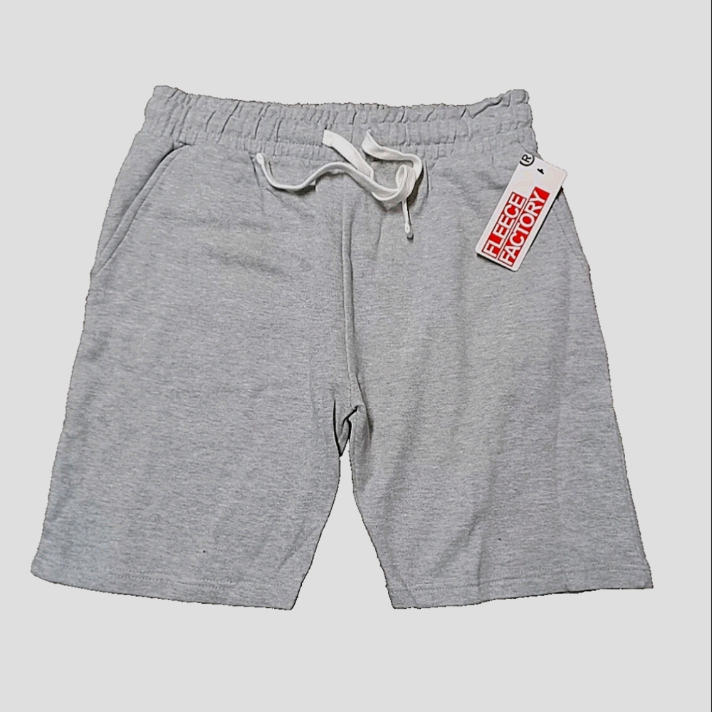 Fleece Factory Jersey Shorts Comfy Lightweight Drawstring Stretch Pajamas Shorts